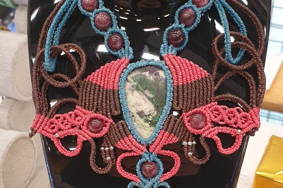 Bijoux macramé